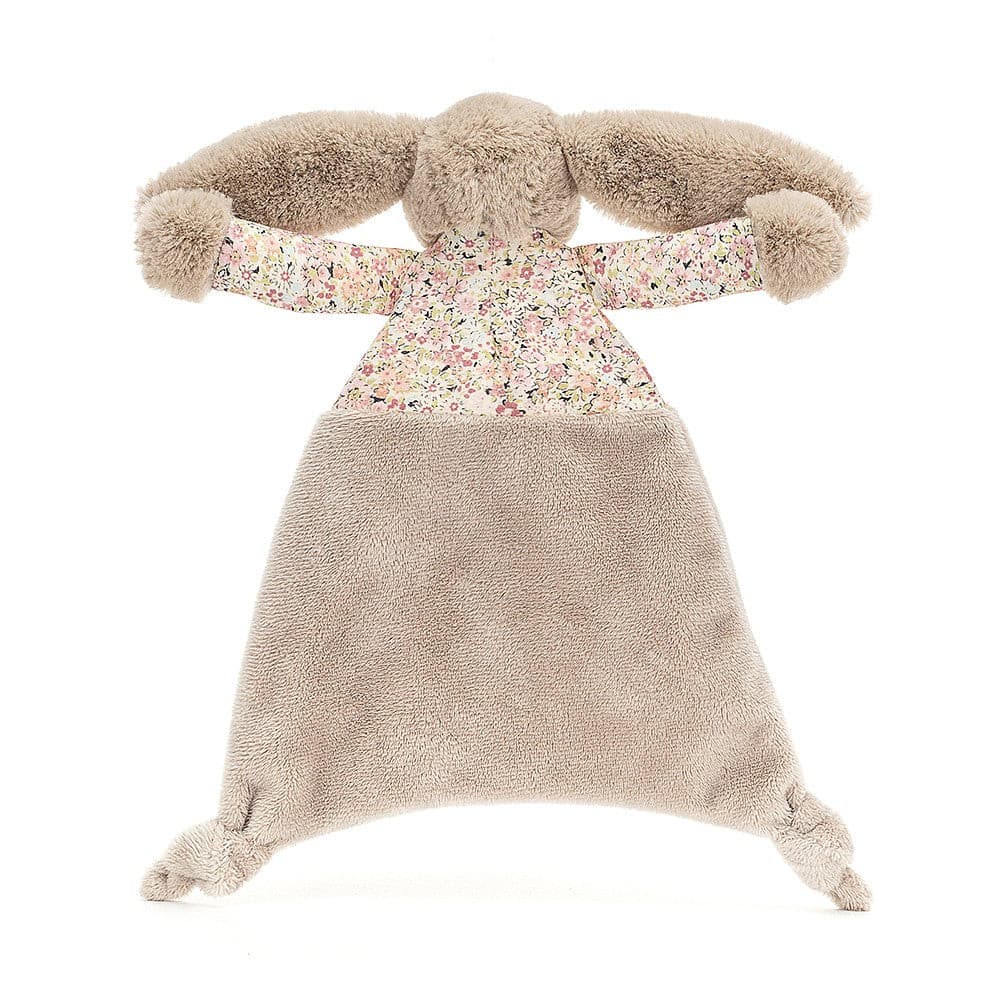 Jellycat Blossom Bea Beige Bunny Comforter One Size - H25 X W22 CM.