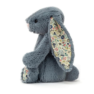 Jellycat Blossom Dusky Blue Bunny Small - H18 X W9 CM.