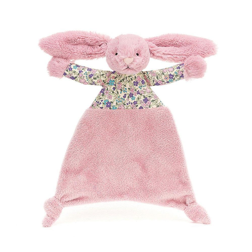Jellycat Blossom Tulip Bunny Comforter One Size - H25 X W22 CM