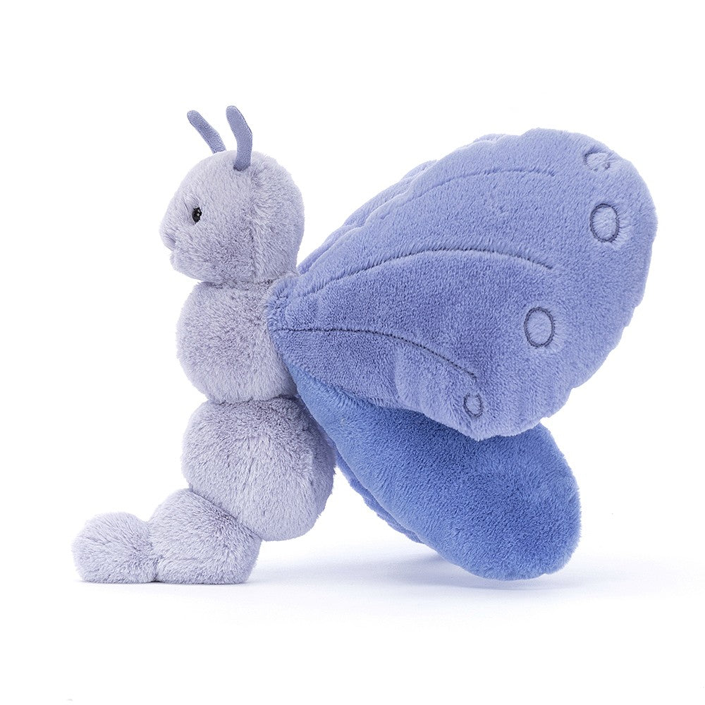 Jellycat Bluebell Butterfly One Size - H20 X W32 CM, Plush Toys, OCARE NZ