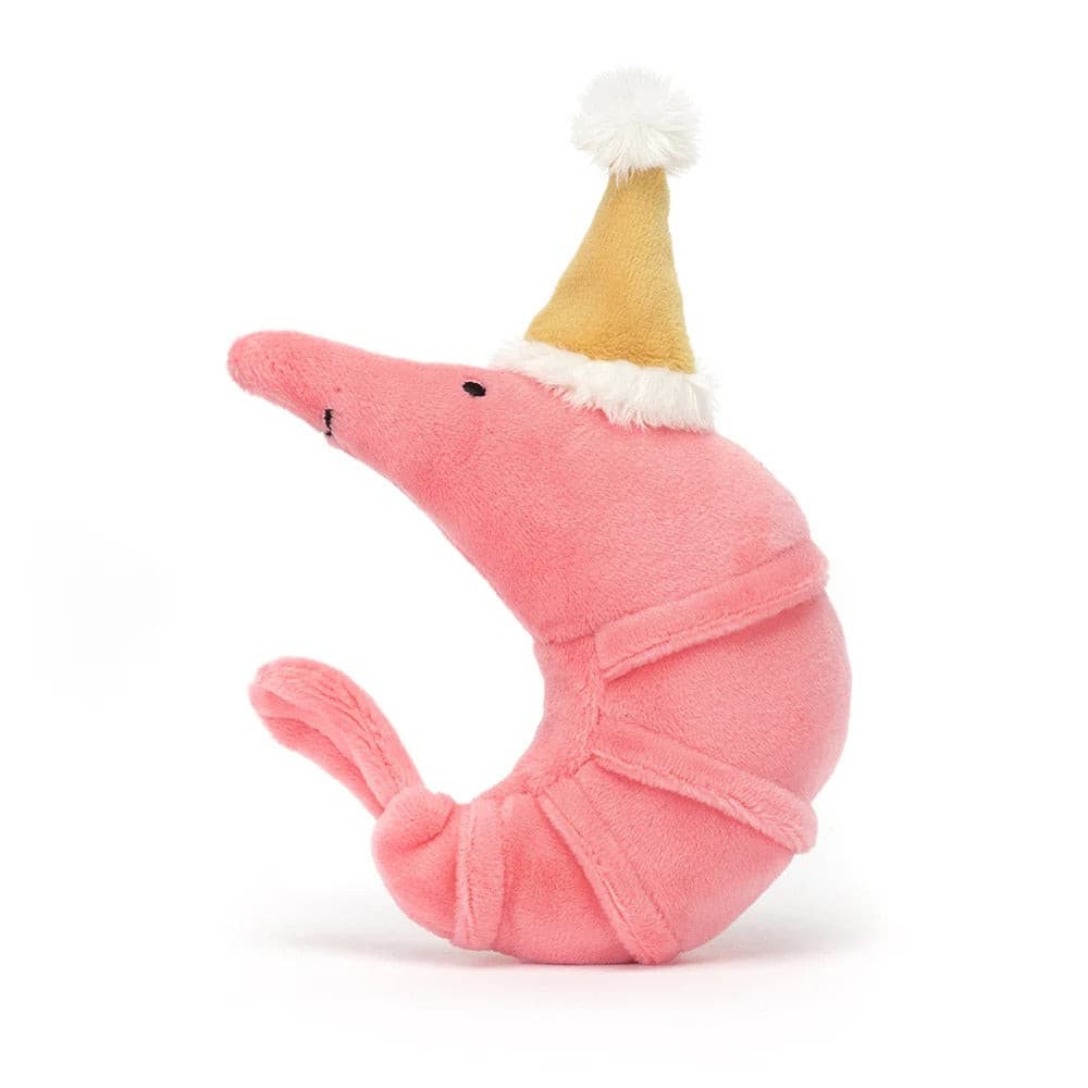 Jellycat Celebration Crustacean Shrimp One Size - H14 X W4 CM.