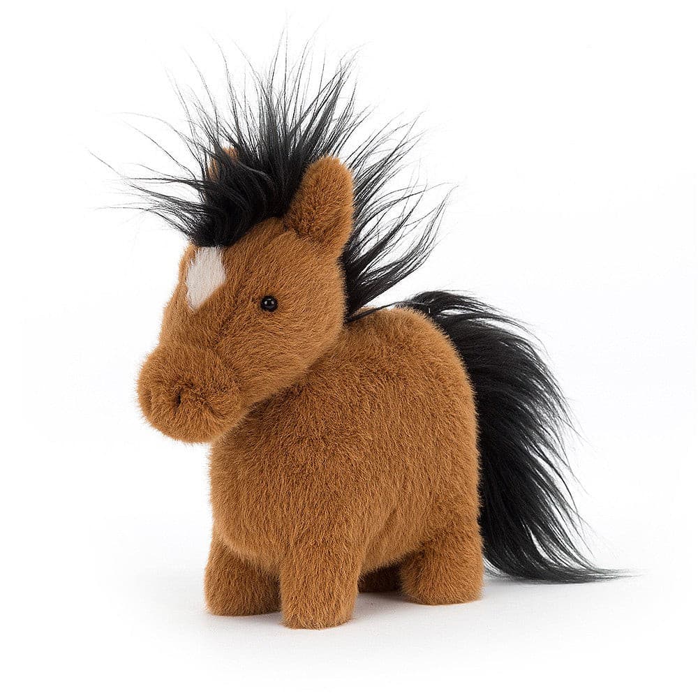 Jellycat Clippy Clop Bay Pony One Size - H15 X W7 CM.