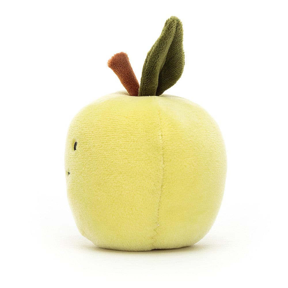 Jellycat Fabulous Fruit Apple One Size - H7 X W9 CM, Plush Toys, OCARE NZ