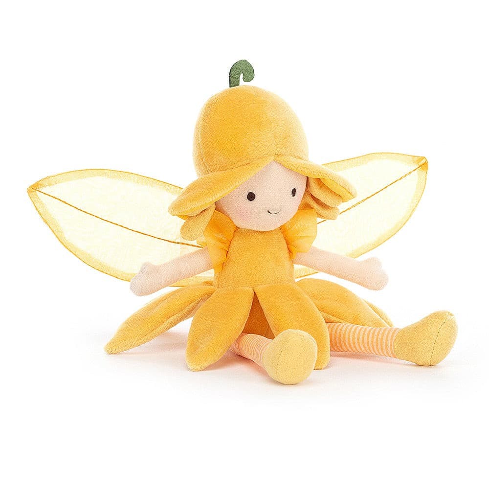 Jellycat Fleur Fairy Daffodil One Size - H23 X W6 CM.