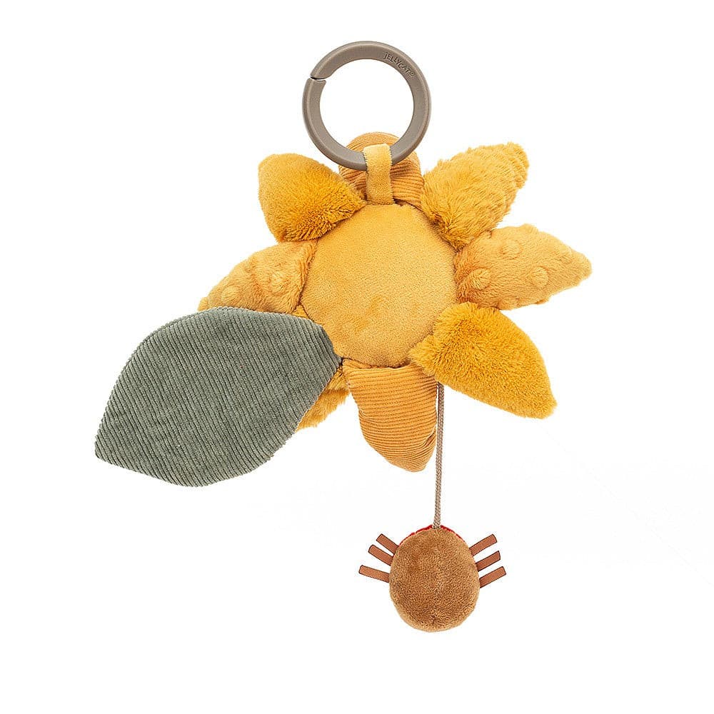 Jellycat Fleury Sunflower Activity Toy One Size - H20 X W20 CM.