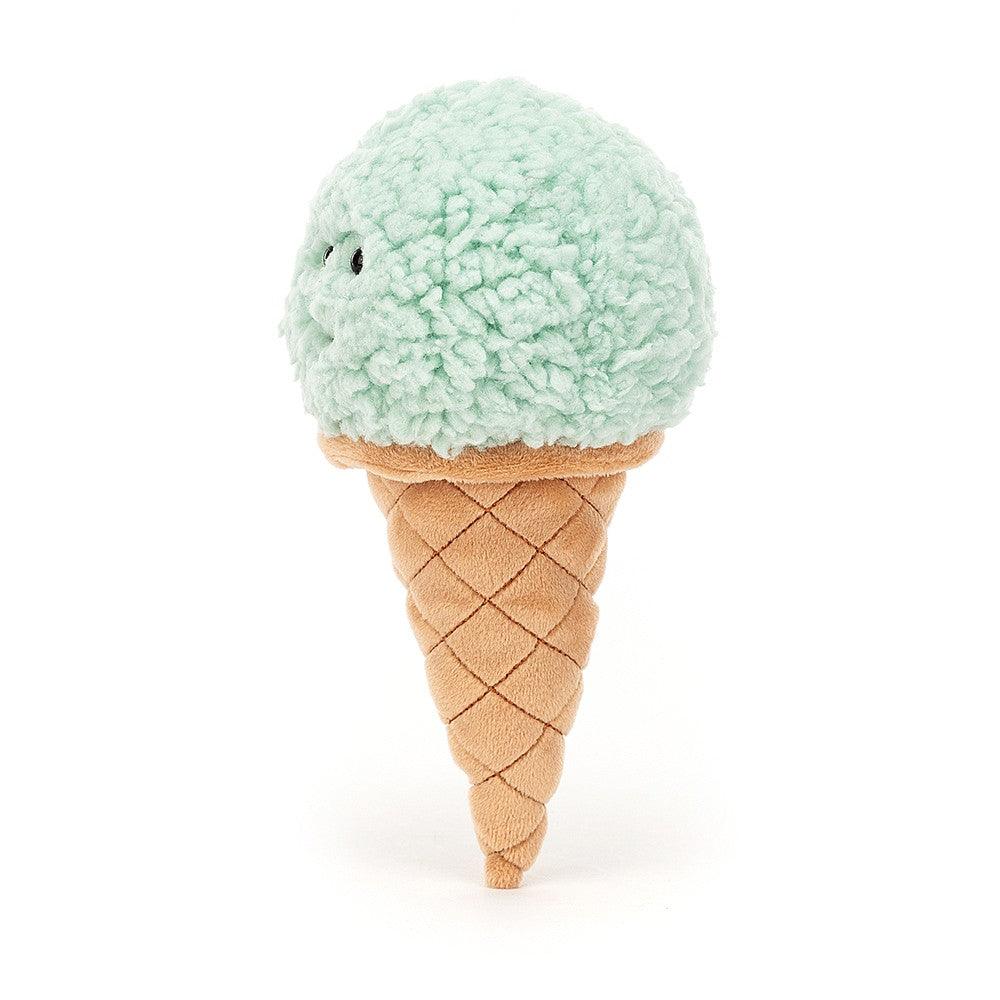 Jellycat Irresistible Ice Cream Mint One Size - H18 X W8 CM, image 2