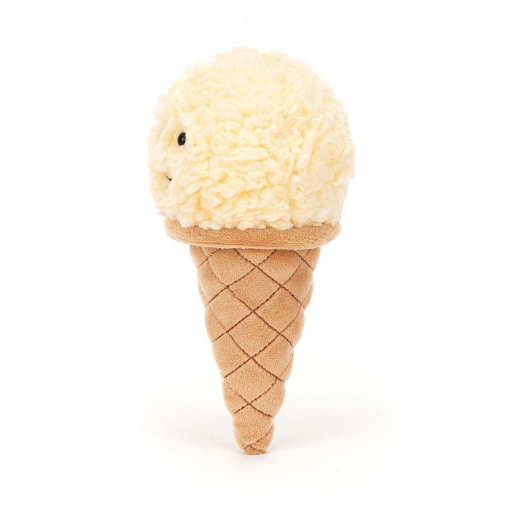 Jellycat Irresistible Ice Cream Vanilla One Size - H18 X W8 CM, image 2
