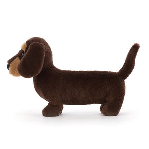 Jellycat Otto Sausage Dog Small - H13 X W5 CM.