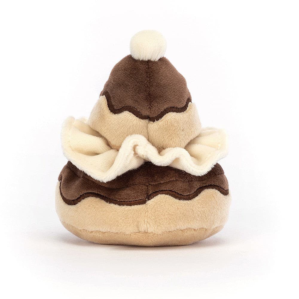 Jellycat Pretty Patisserie Religieuse One Size - H9 X W8 CM, Plush Toys, OCARE NZ