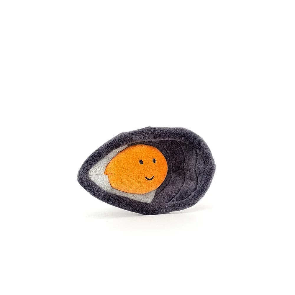 Jellycat Sensational Seafood Mussel One Size - H10 X W7 CM.