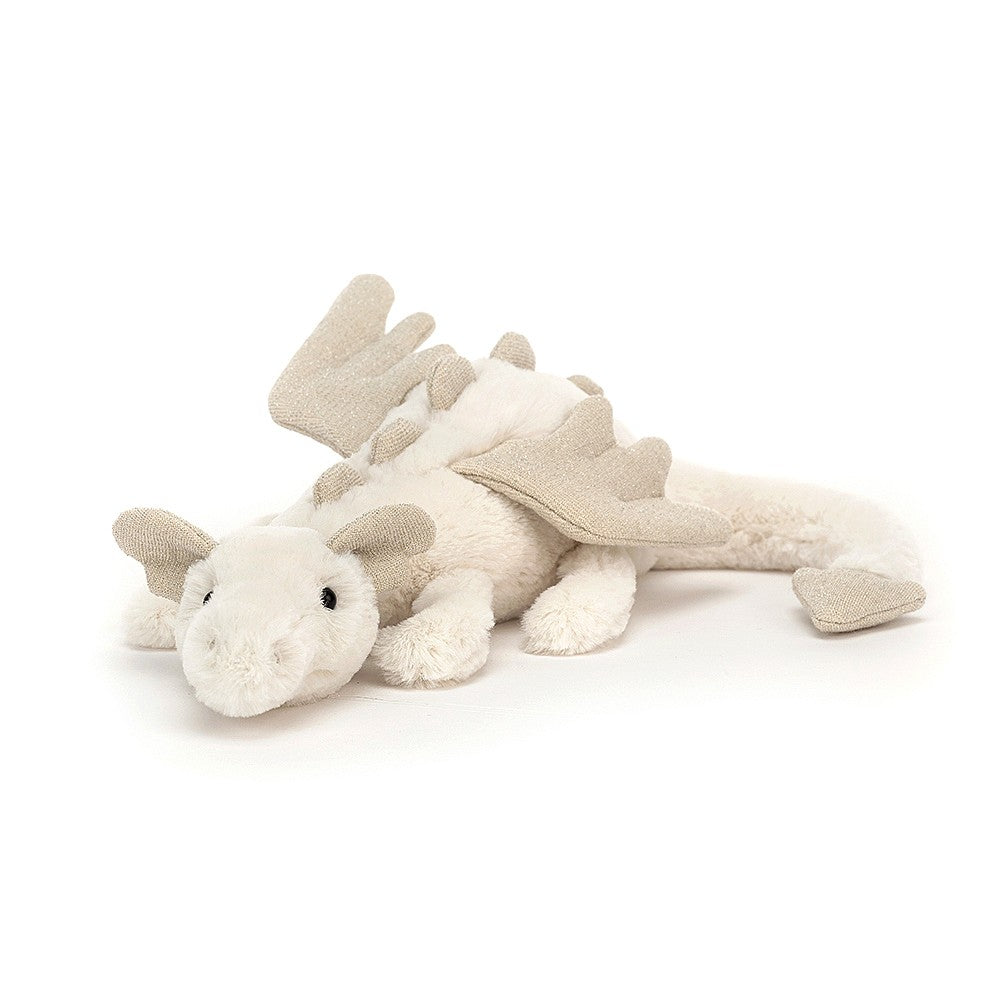 Jellycat Snow Dragon Little - H7 X W26 CM.