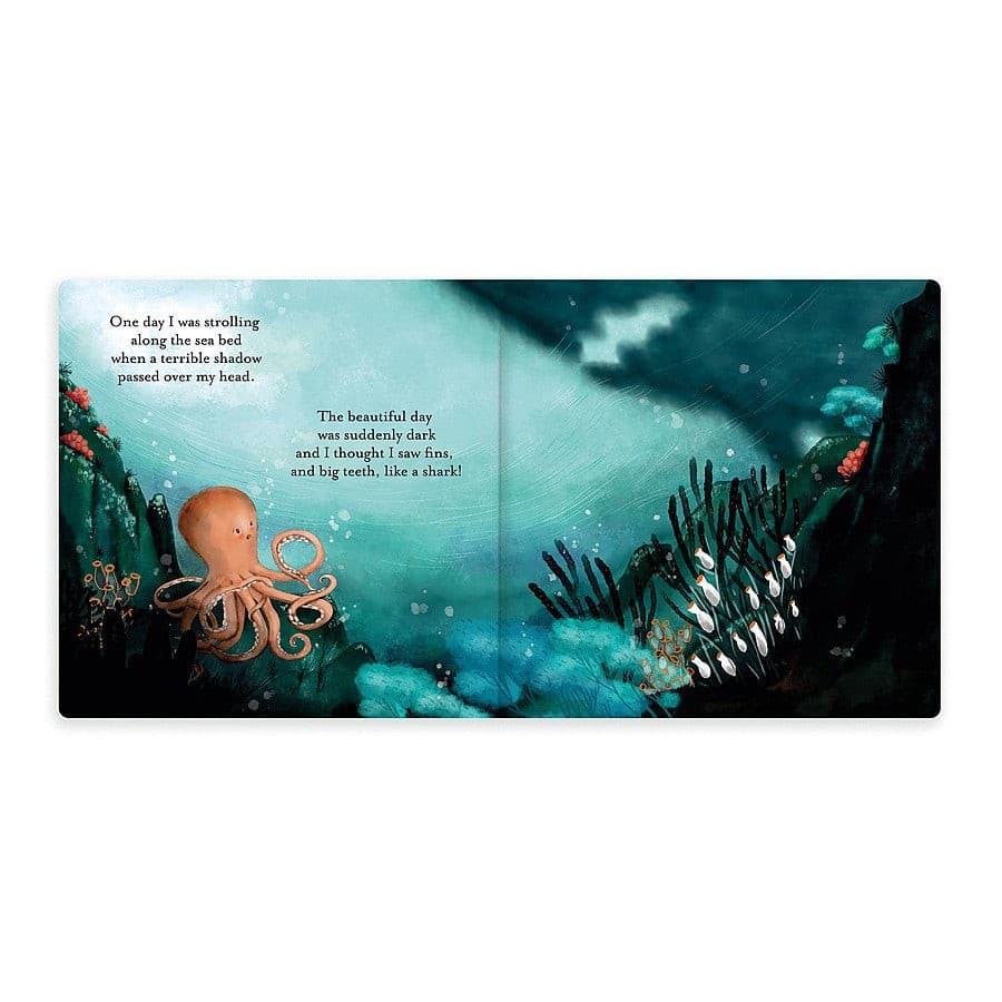 Jellycat The Fearless Octopus Book One Size - H23 X W23 CM.