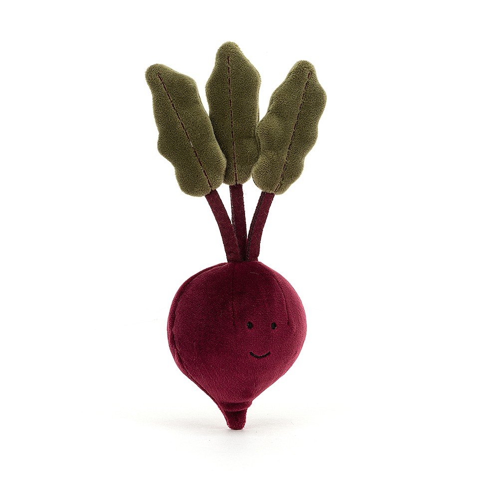 Jellycat Vivacious Vegetable Beetroot One Size - H22 X W8 CM.