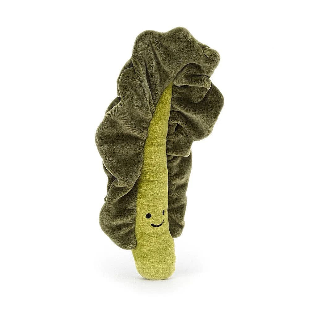 Jellycat Vivacious Vegetable Kale Leaf One Size - H21 X W7 CM.