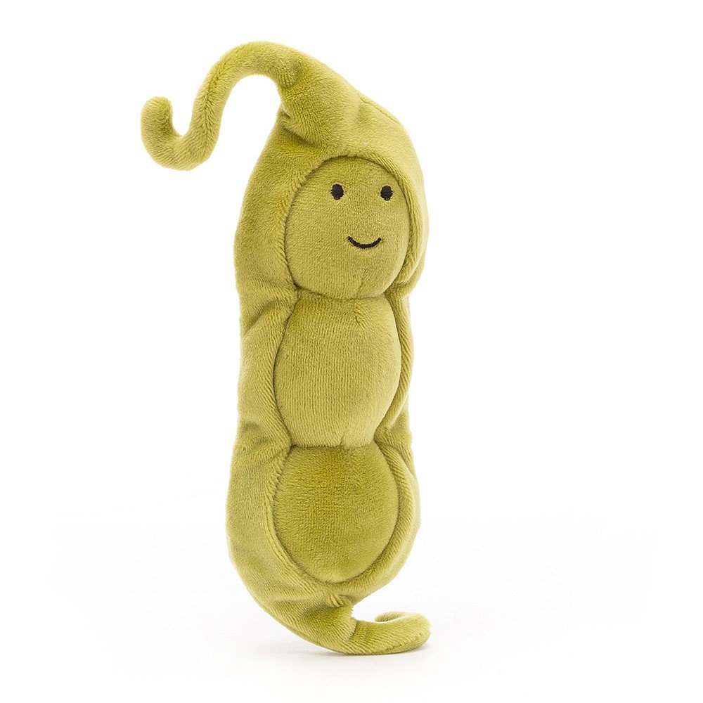 Jellycat Vivacious Vegetable Pea One Size - H17 X W6 CM.