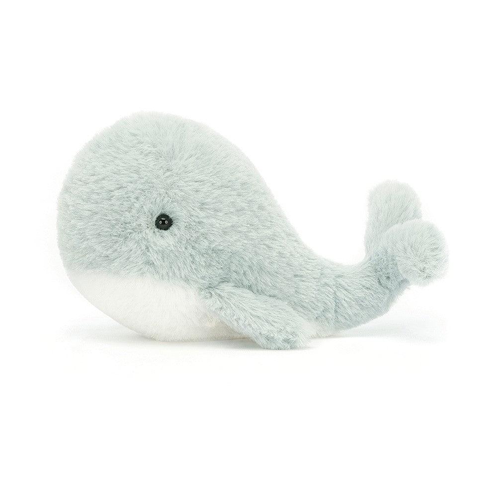 Jellycat Wavelly Whale Grey One Size - H8 X W13 CM, image 2