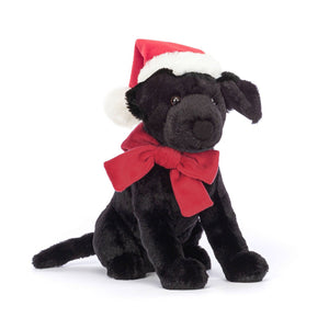 Jellycat Winter Warmer Pippa Black Labrador One Size - H22 X W8 CM Plush Toys OCARE NZ