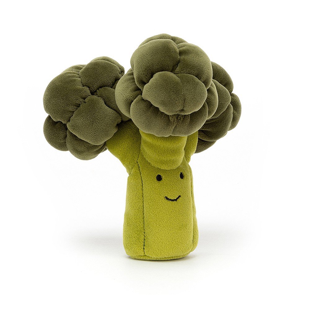 Jellycat Vivacious Vegetable Broccoli One Size - H17 X W14 CM.