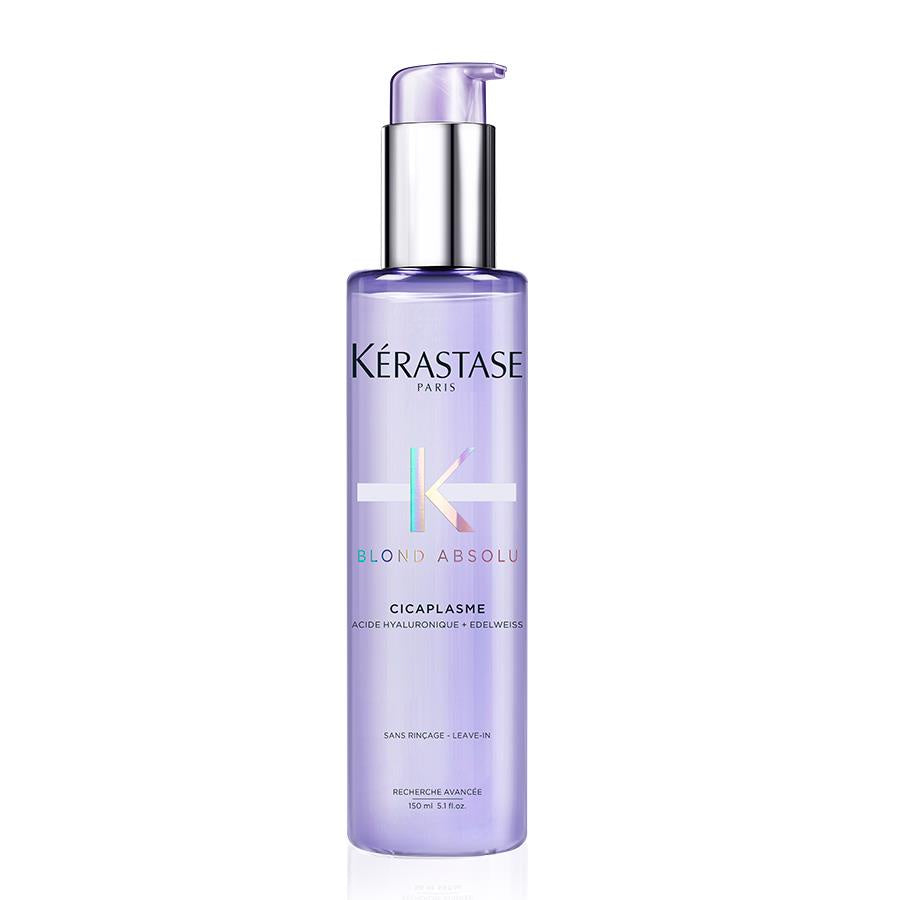 Kerastase Blond Absolu Cicaplasme Heat-Protecting Serum - Fortifying serum for blonde hair. Provides heat protection, strengthens, and enhances shine. 