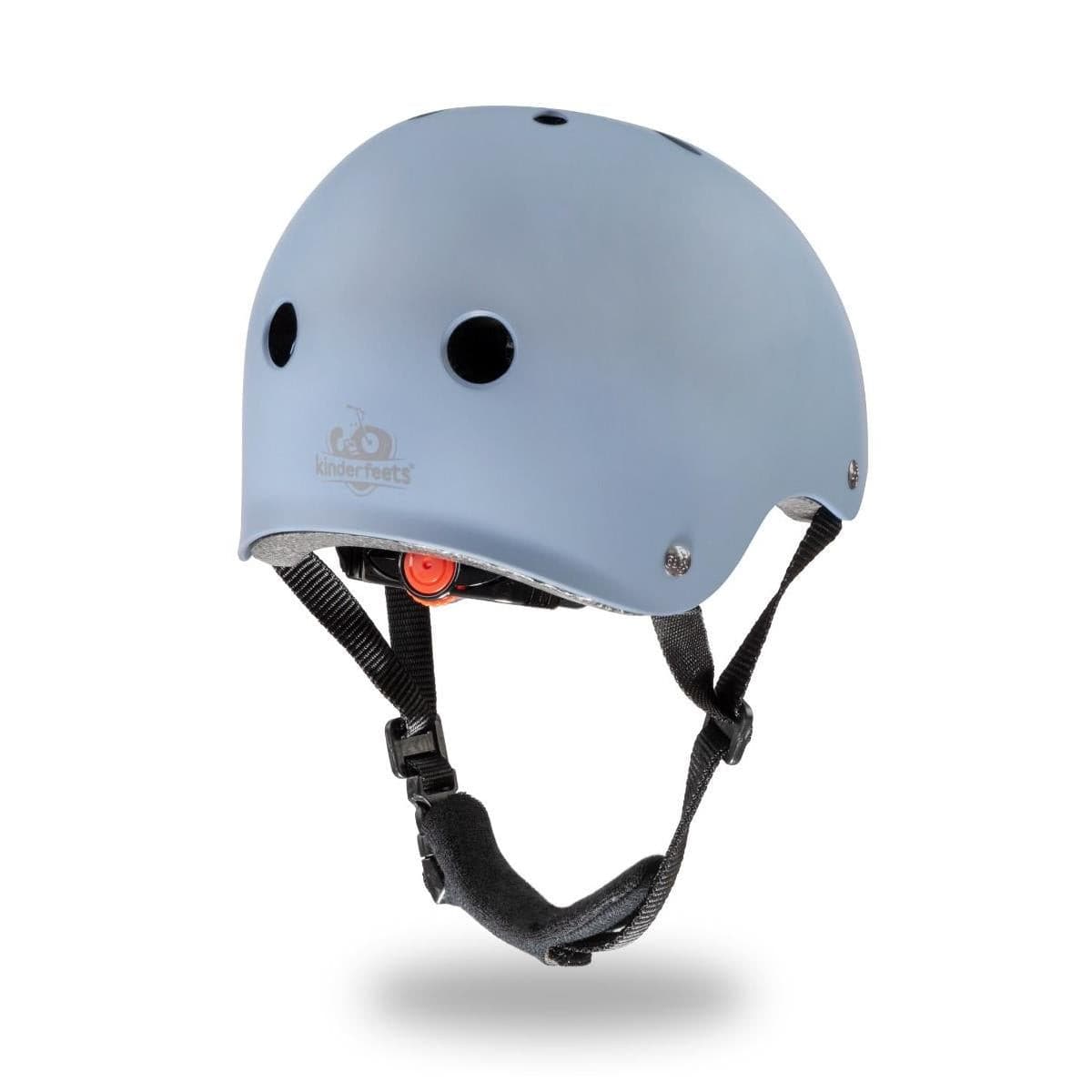 Kinderfeets Blue Matte Helmet.