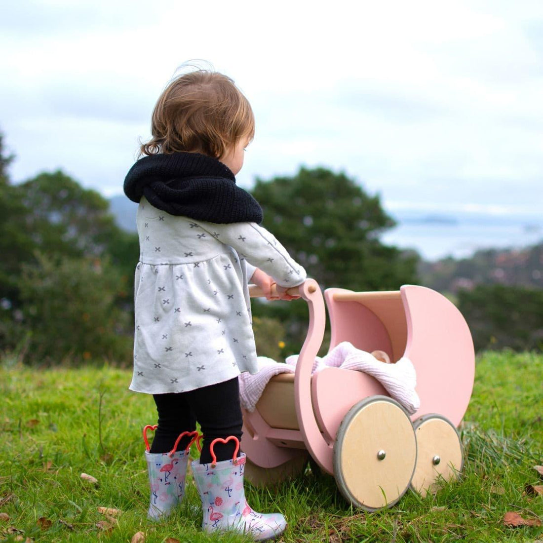 Kinderfeets Pram - Rose, image 3