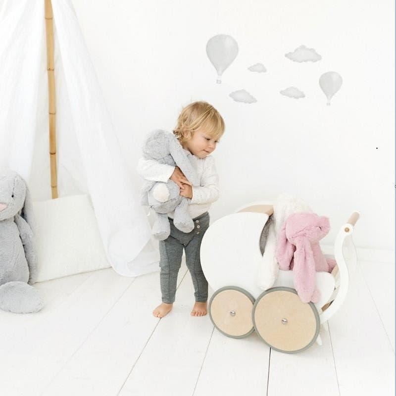 Kinderfeets Pram White, image 3