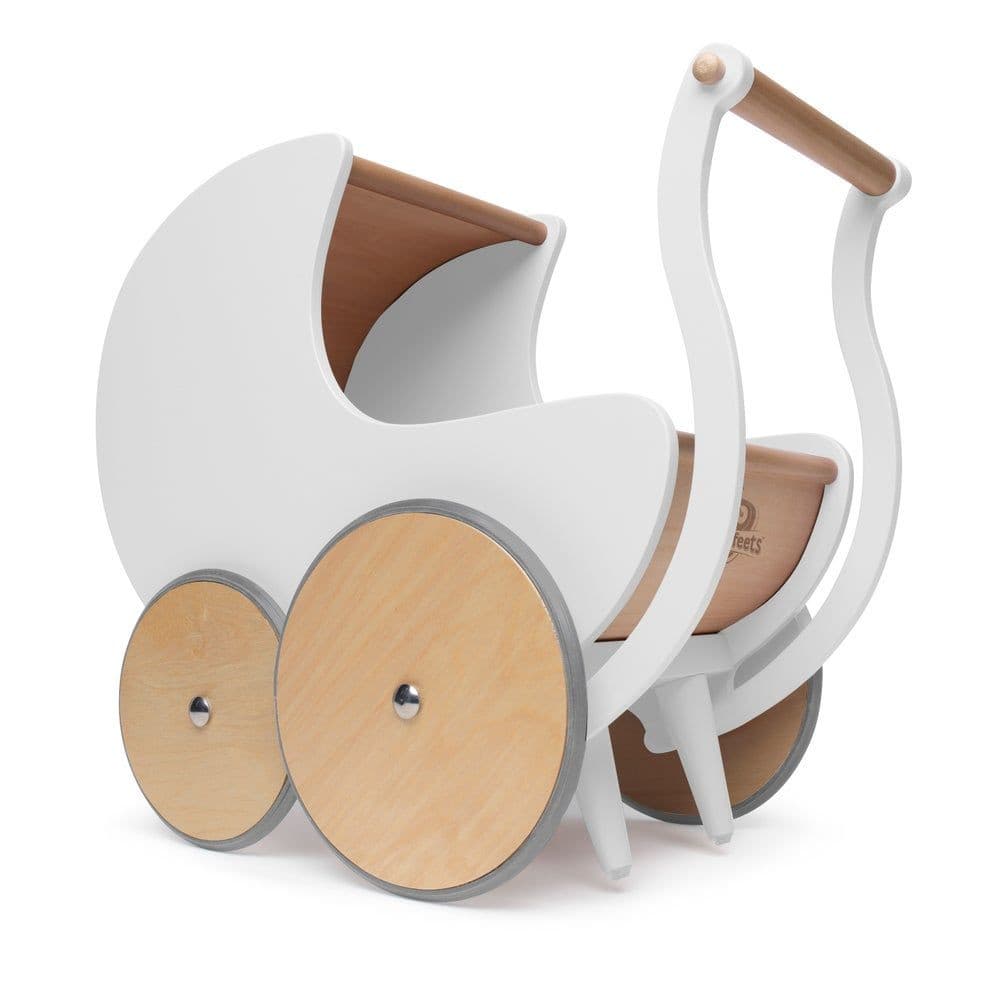 Kinderfeets Pram White.