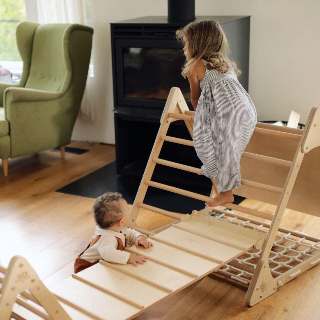 Kinderfeets Ramp and Slide - Pikler, image 4