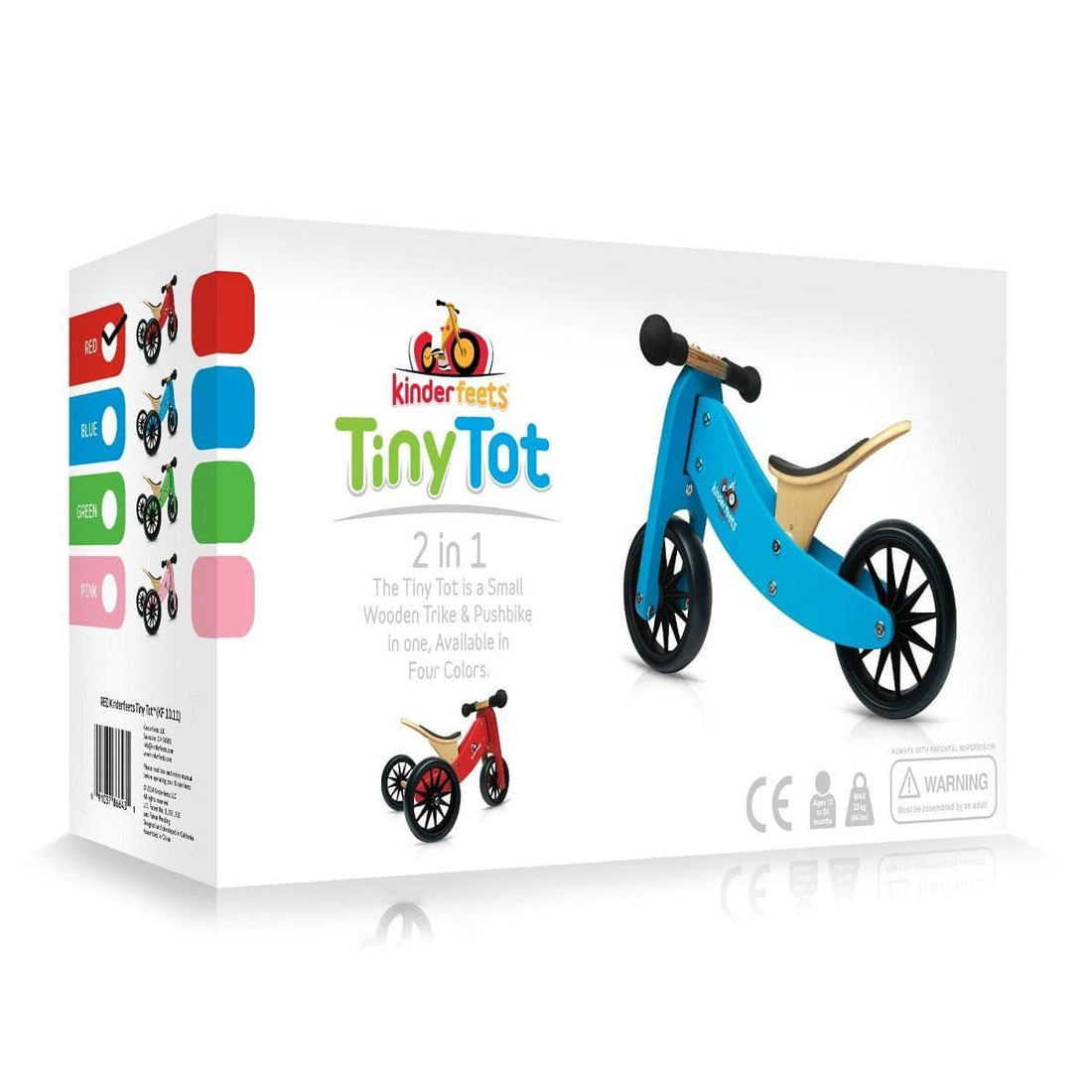 Kinderfeets Tiny Tot - Cherry Red, image 4