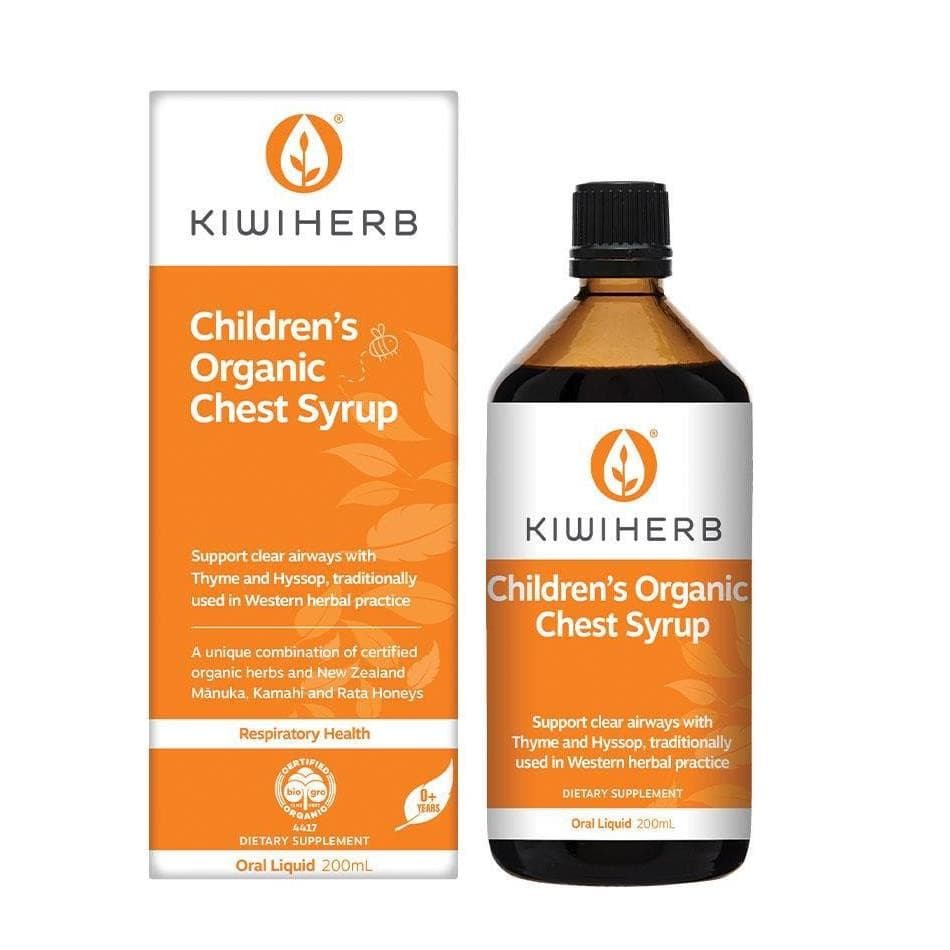 Kiwiherb Children's Goodnight Chest Syrup.