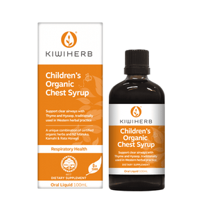 Kiwiherb Children's Organic Chest Syrup.