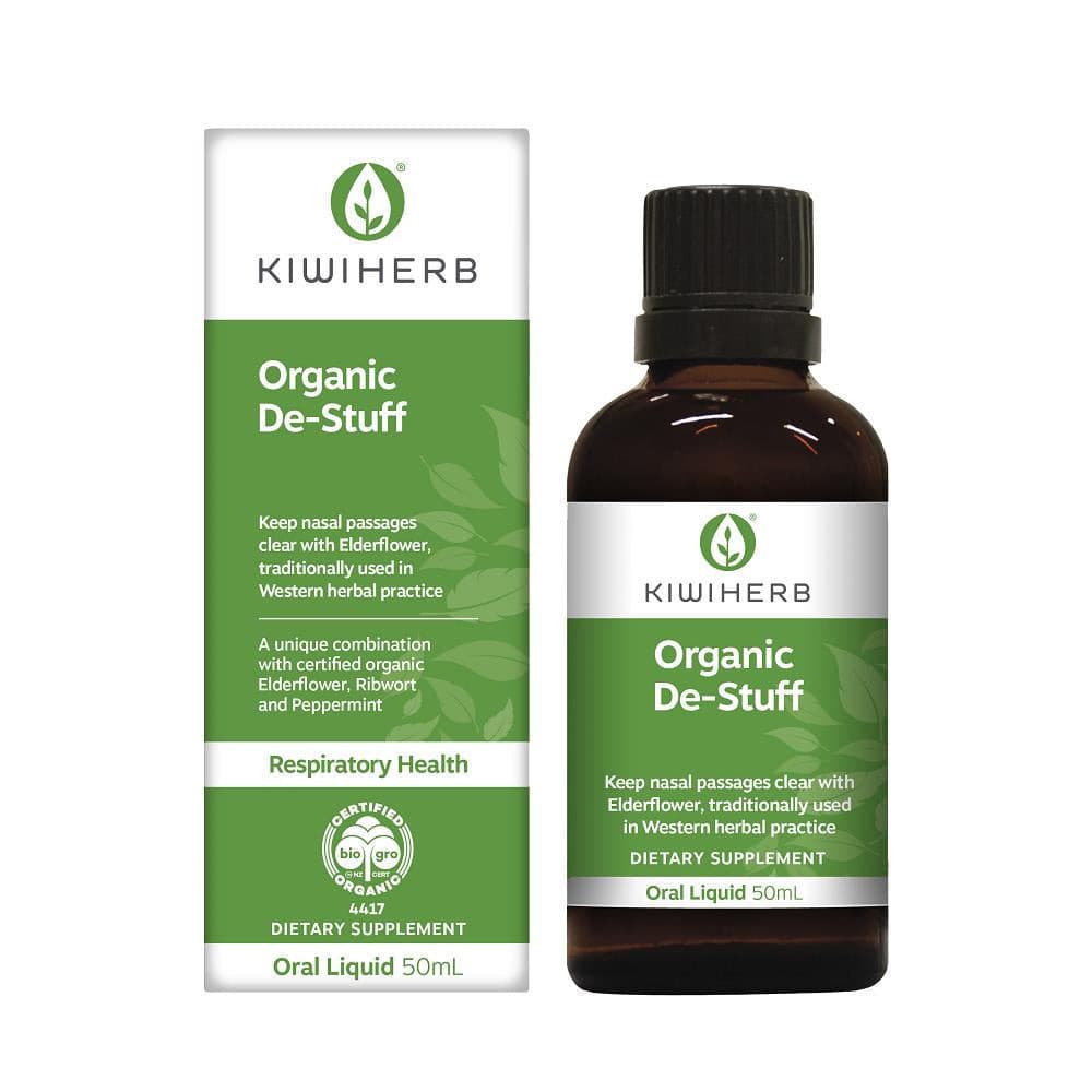 Kiwiherb Organic De-Stuff.