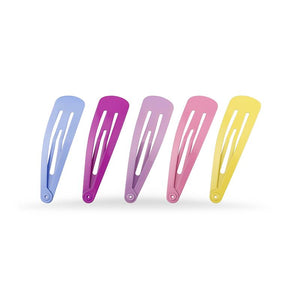 Lady Jayne One Touch Snap Clip 10 Pack - Pretty Pastel. Versatile and secure hair clips for effortless styling.