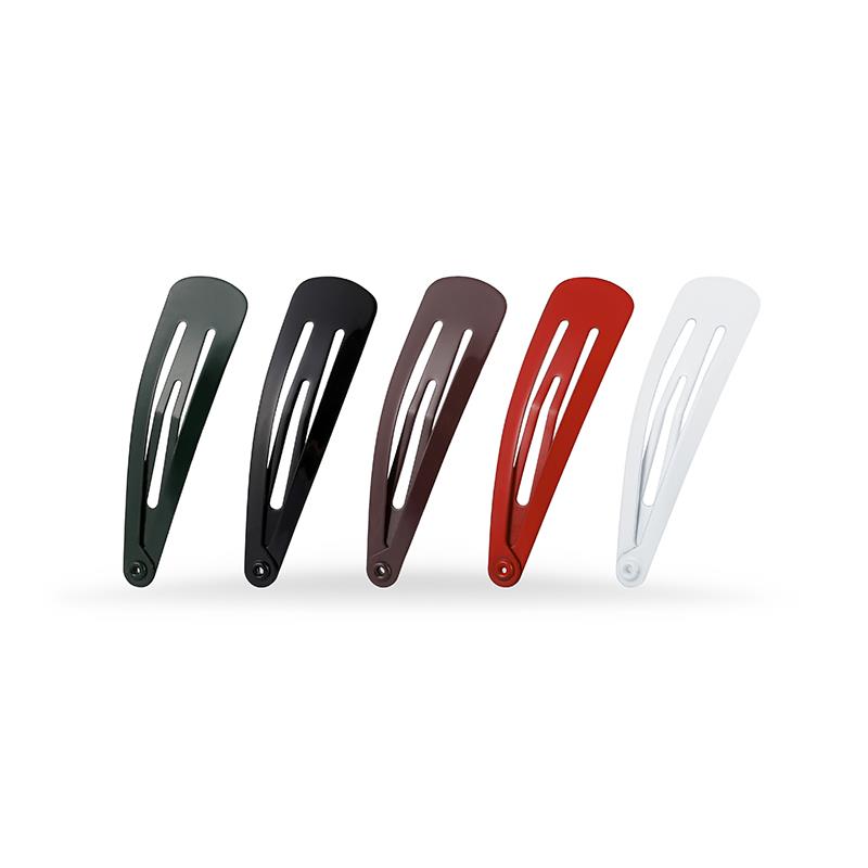 Lady Jayne One Touch Snap Clip 10 Pack - School Colour. Versatile and secure hair clips for effortless styling.