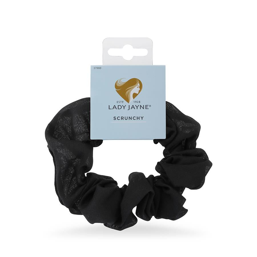 Lady Jayne Scrunchy Black Large