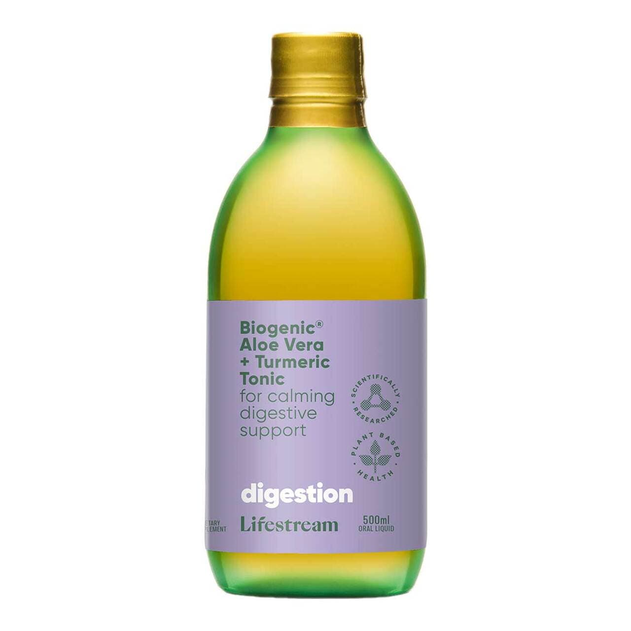 Lifestream BIogenic Aloe Vera + Turmeric Tonic.