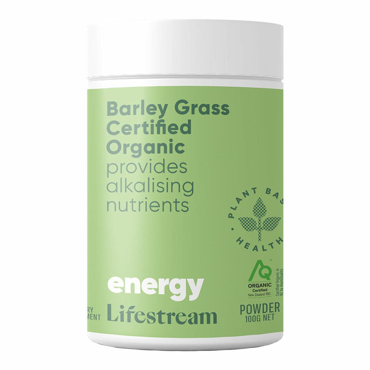 Lifestream Barley Grass Certified Organic.