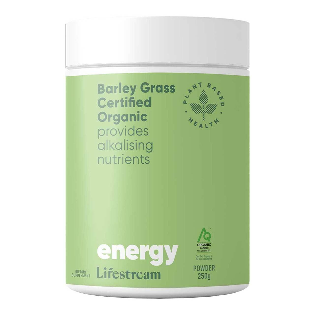 Lifestream Barley Grass Certified Organic.