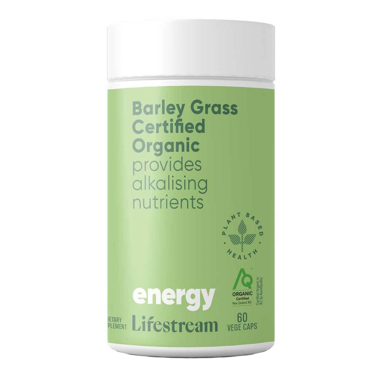 Lifestream Barley Grass Certified Organic.