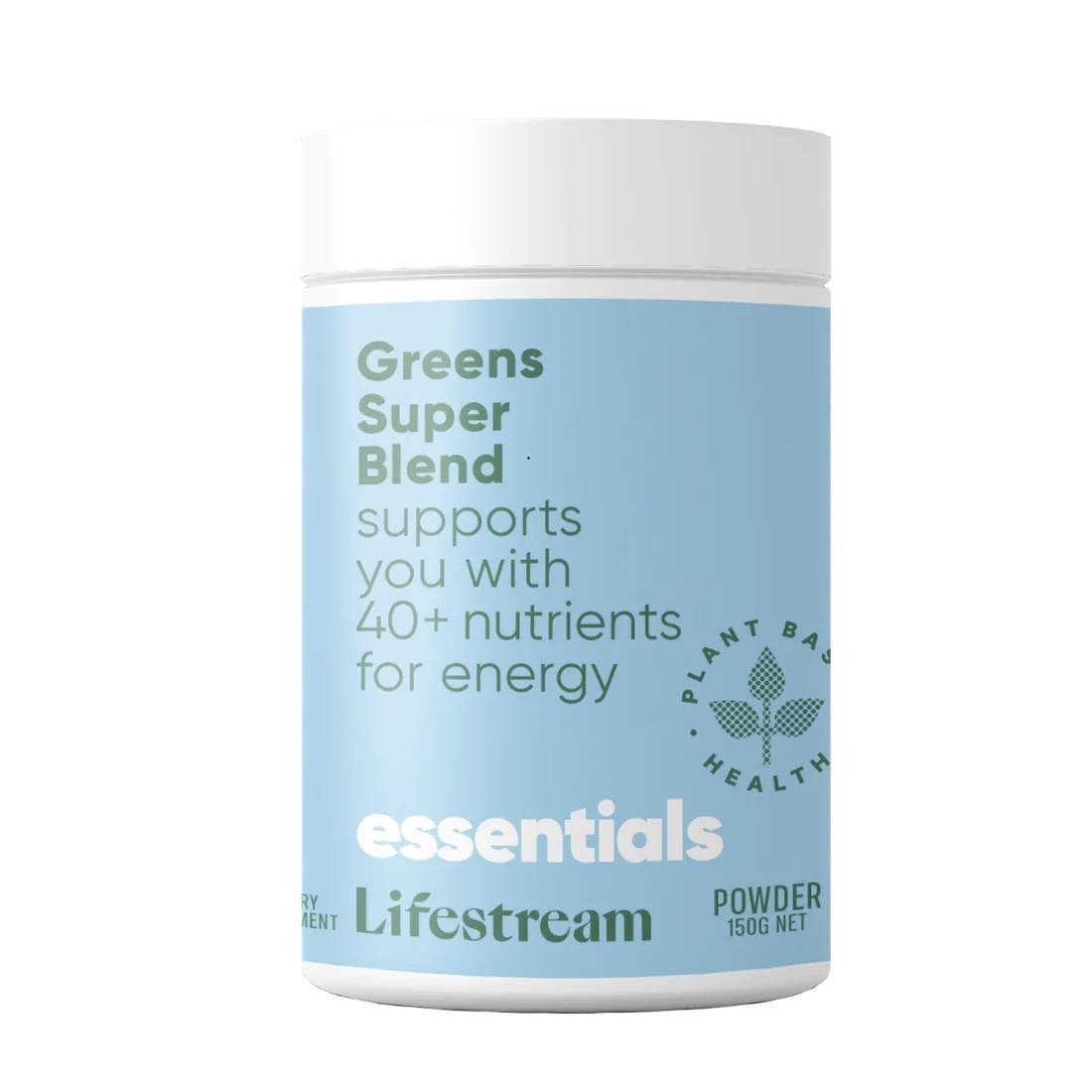 Lifestream Greens Super Blend.