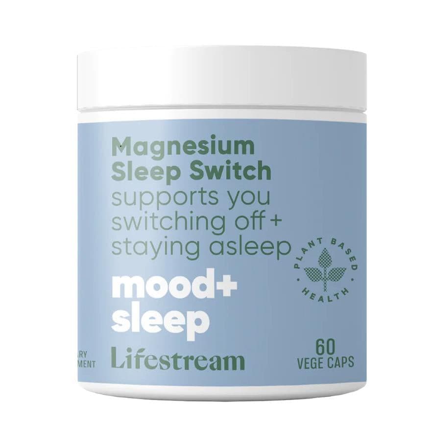 Lifestream Magnesium Sleep Switch 60 Vege Capsules.