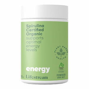 Lifestream Spirulina Certified Organic.