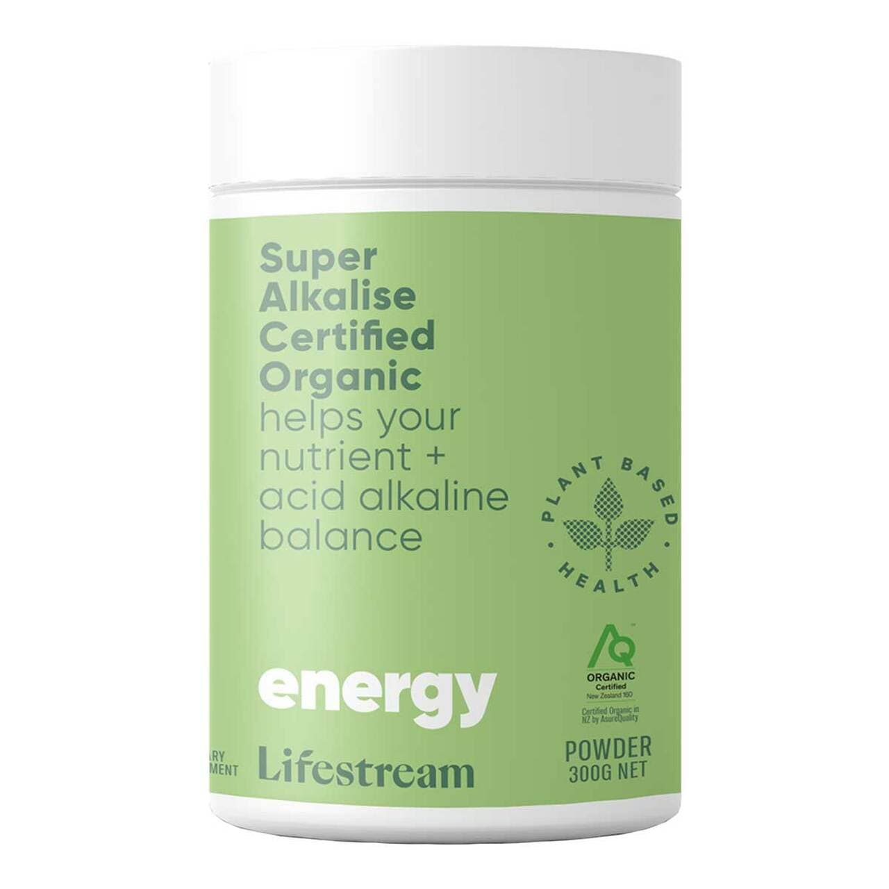 Lifestream Super Alkalise Certified Organic.