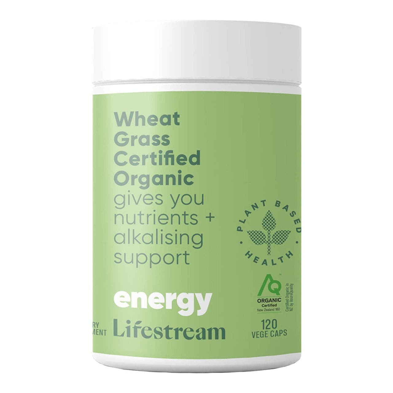 Lifestream Wheat Grass Certified Organic.