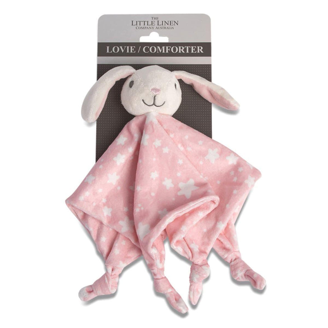 Little Linen Ballerina Bunny Comforter, image 2