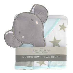 Little Linen Hooded Towel & Washers.