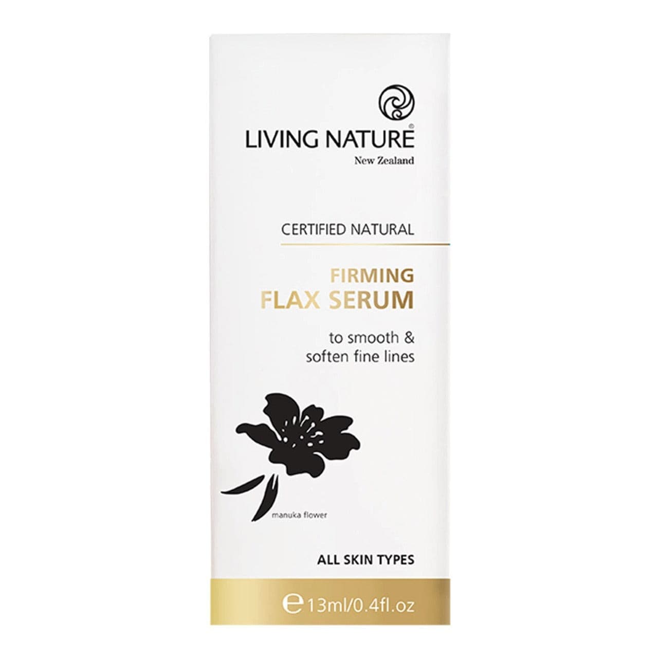 Living Nature Firming Flax Serum 13ml.