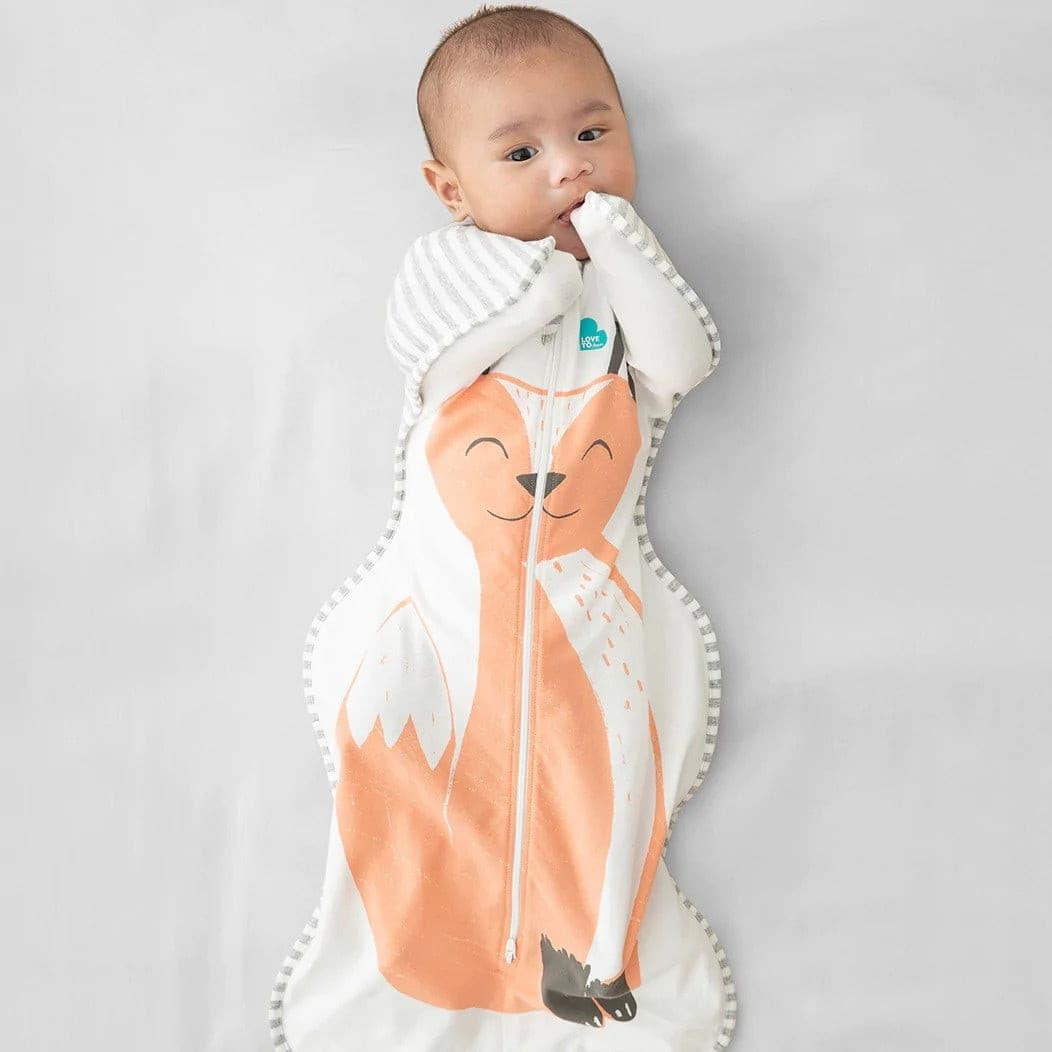 Love To Dream Swaddle UP Original 1.0 TOG - Orange Fox, image 3
