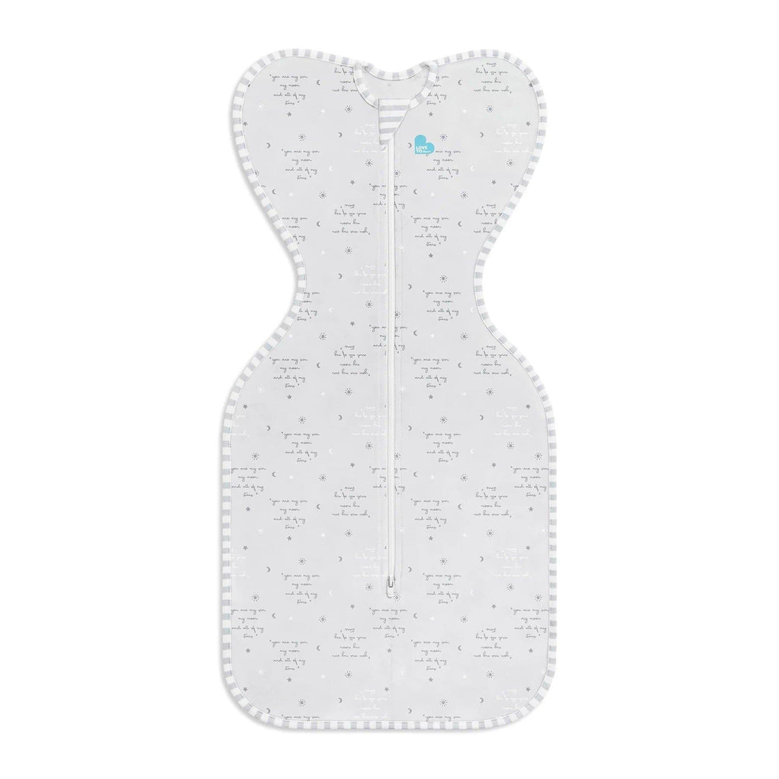 Love To Dream Swaddle UP LITE 0.2 TOG - Grey, image 2