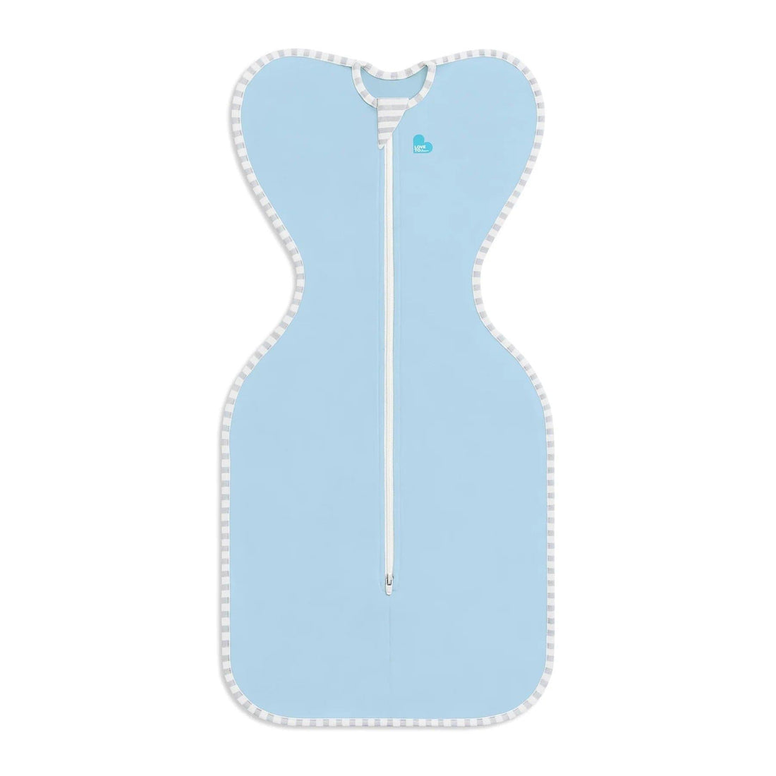 Love To Dream Swaddle UP Lite 0.2 Tog - Light Blue, image 3